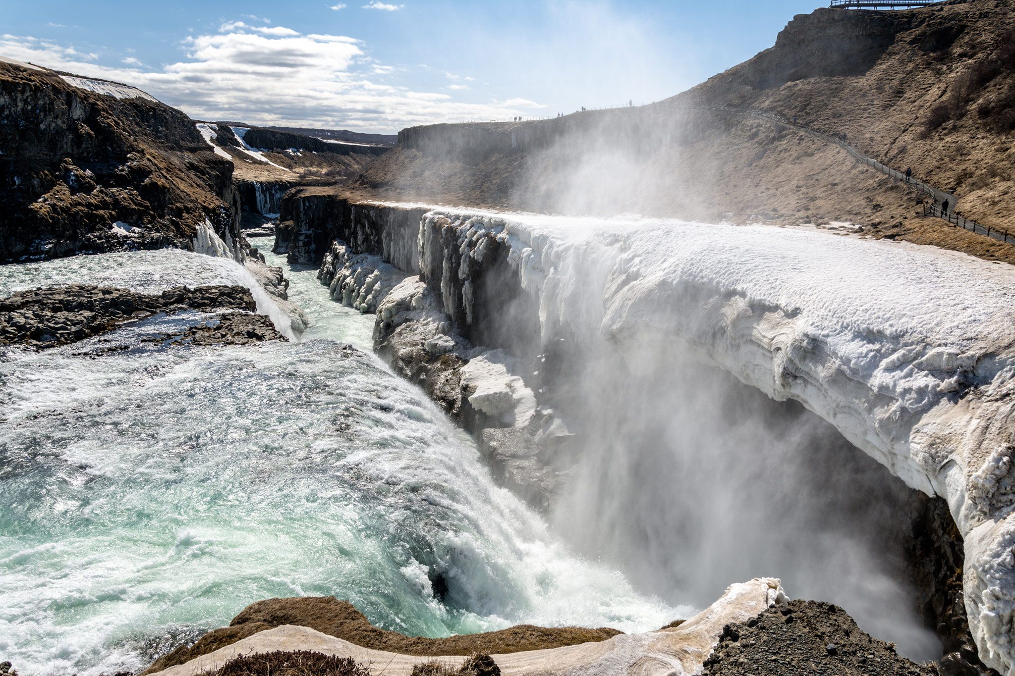 Gullfoss Waterfall